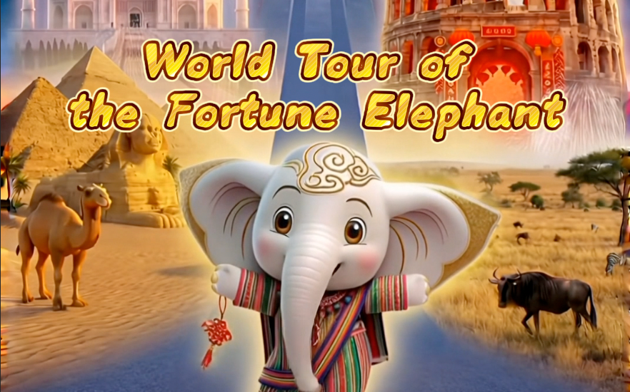 World Tour of Fortune Elephant visual