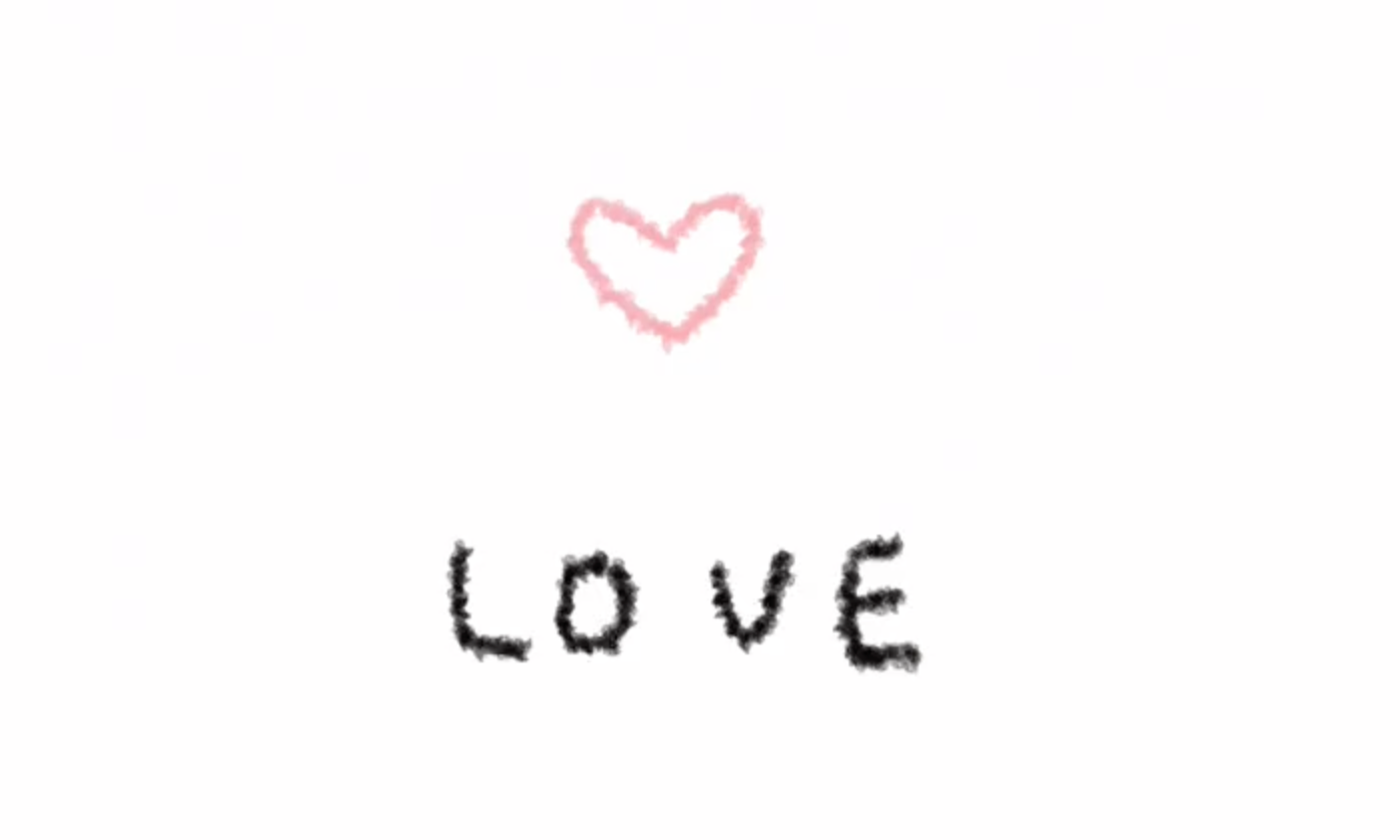 LOVE animation poster